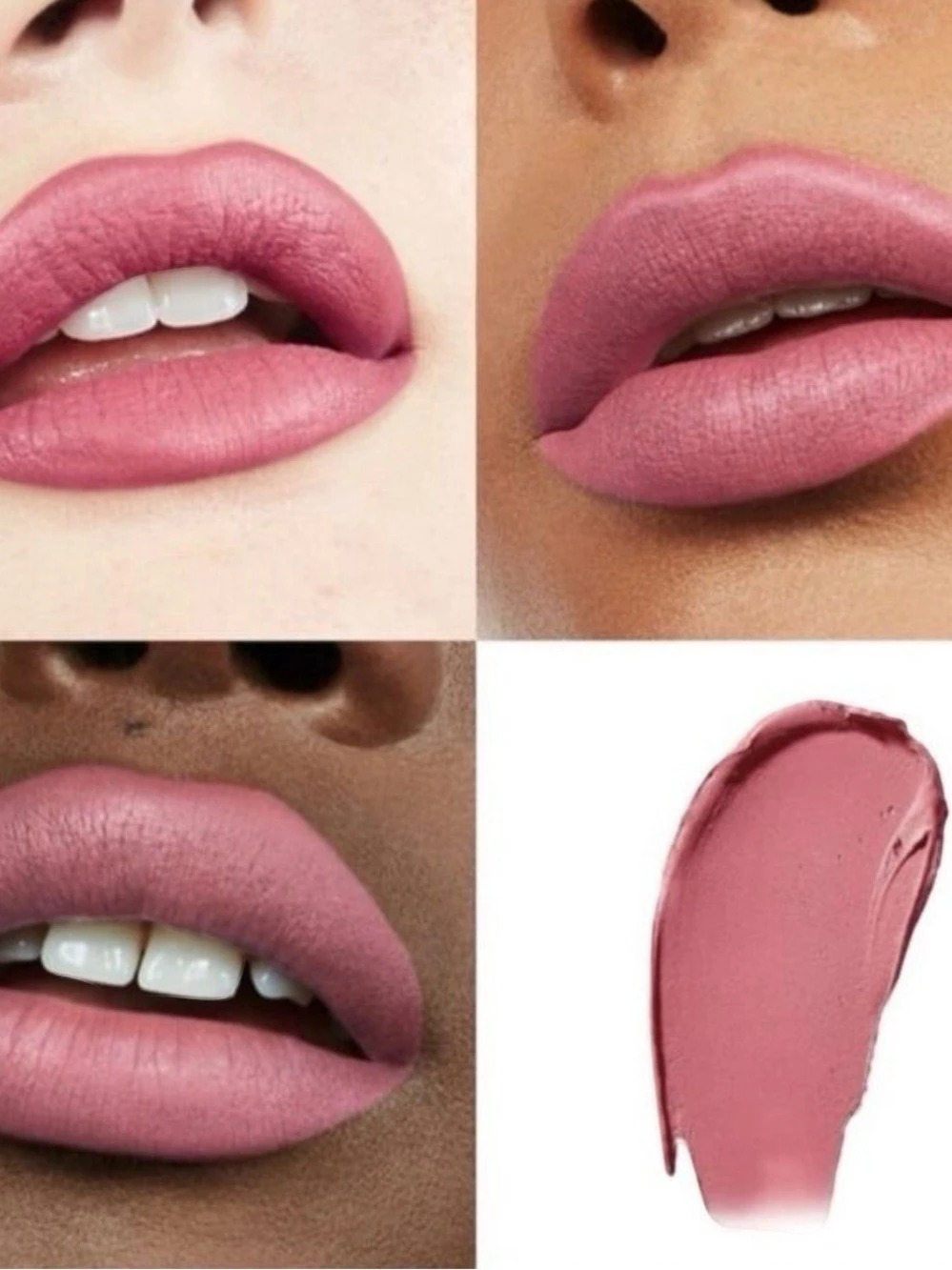Makeup by Mario Ultra Suede Lip Crème Rich Rosé Pink NWT